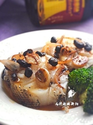 Cod Fish with Tempeh Soy Sauce recipe