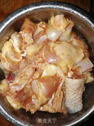 Steamed Chicken with Enoki Mushroom recipe