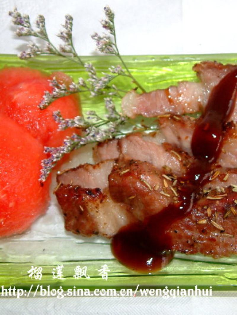 Rosemary Grilled Pork Chop