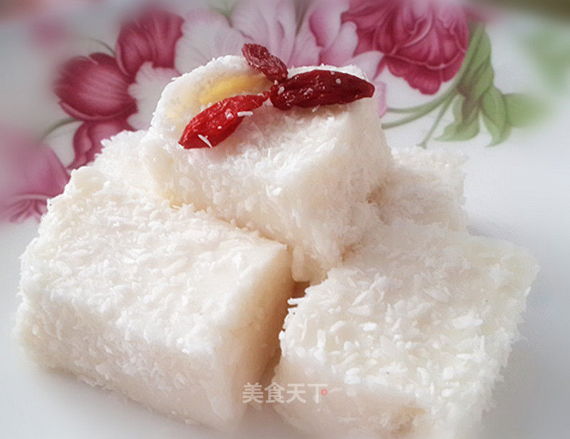 Coconut Milk Cold Cake recipe