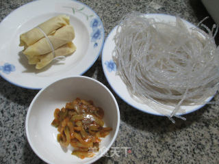 Mustard Noodles and Boiled Vermicelli recipe