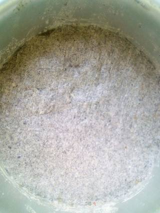 Brown Sugar and Black Sesame Hair Cake recipe