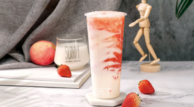Teach You How to Make Strawberry Yogurt Drink with Yogurt recipe
