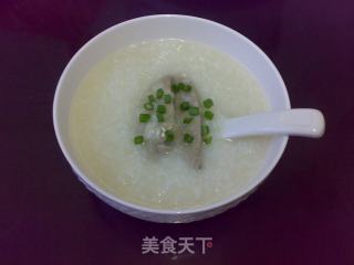 Walnut Pork Liver Congee recipe