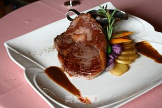 Pan-fried Australian Angus Eye Steak recipe