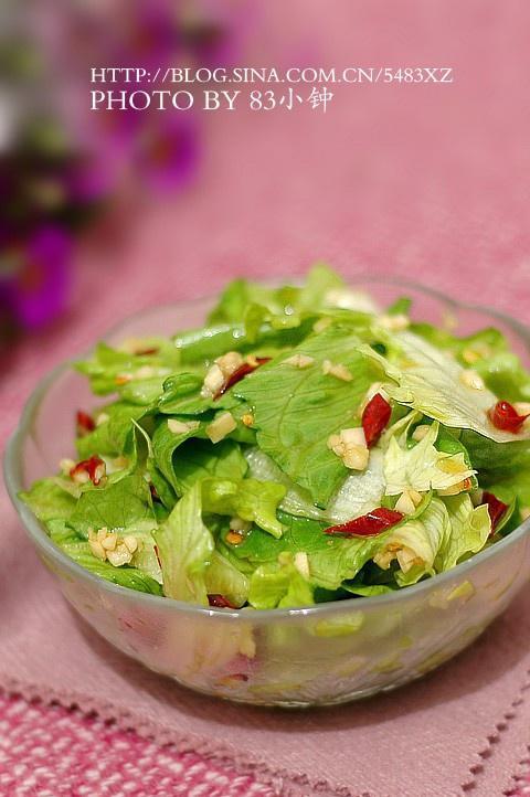 Choking Lettuce recipe