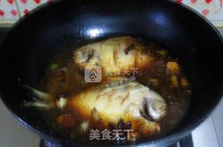 Braised Pomfret recipe