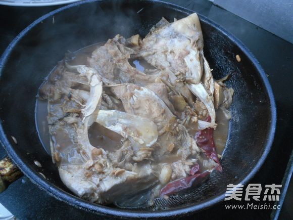 Braised Fish Head in Sauce recipe