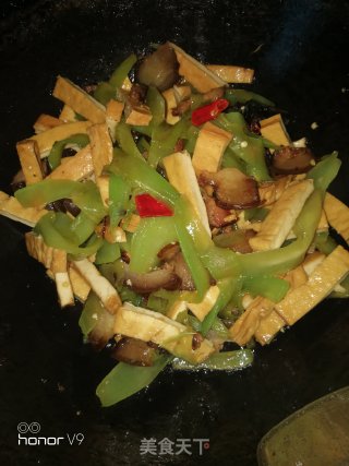 Stir-fried Bacon and Lettuce recipe