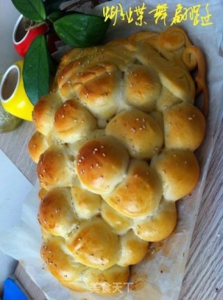 Grape Bunch Bread-i'm So Proud to Fly recipe