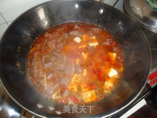 Tofu with Lamb's Blood recipe