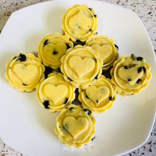 Blueberry Mung Bean Cake recipe