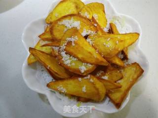Fried Sweet Potato Wedges recipe