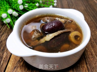 Stewed Pork Heart Soup with Olive Tangerine Peel recipe