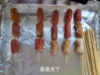 Sausage Skewers recipe