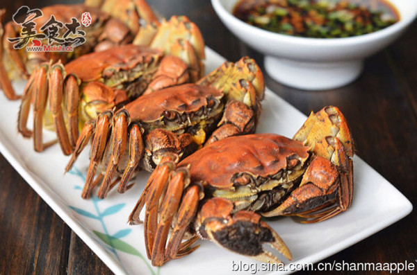 Steamed Hairy Crabs recipe