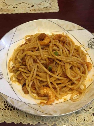 Spaghetti that The Whole Family Loves recipe