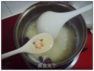 Peanut and Red Dates Custard Porridge. recipe
