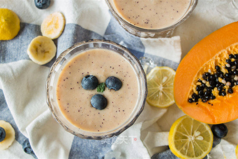 I Like Him to Give Him Papaya Milk recipe