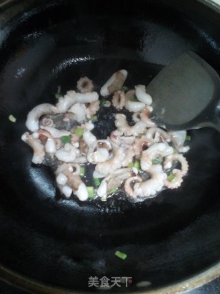 #trust之美# Fried Octopus with Onions recipe