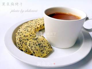 #aca烤明星大赛#black Sesame Cookies recipe