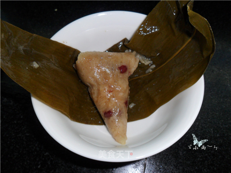 Sweet Glutinous Red Bean Meat Dumplings