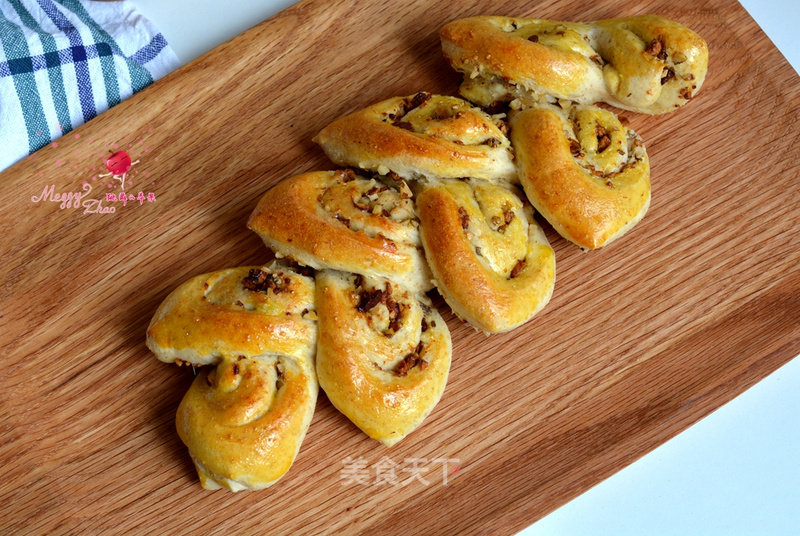 #aca烤明星大赛#whole Wheat Wheat Ear Bread recipe