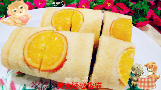 Orange Cake Roll recipe