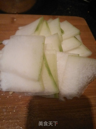 Winter Melon and Mushroom Soup recipe