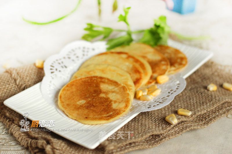 Corn Yam Cake recipe