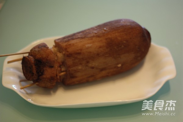 Stuffed Lotus Root with Glutinous Rice recipe