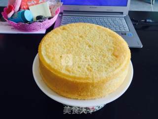 #xinliang First Baking Competition #8-inch Chiffon Cake recipe