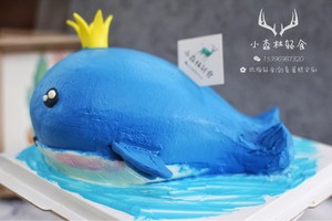 【creative Cake】🐳whale Three-dimensional Cake recipe