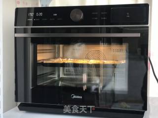 Scallion Oil Peach Crisp recipe