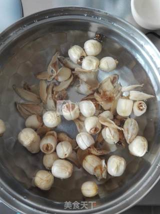 Mung Bean Lily Lotus Seed Soup recipe