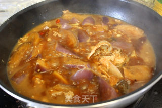 Salted Fish and Eggplant Claypot recipe