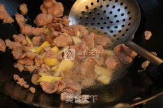 Fried Pork Slices with Lily recipe