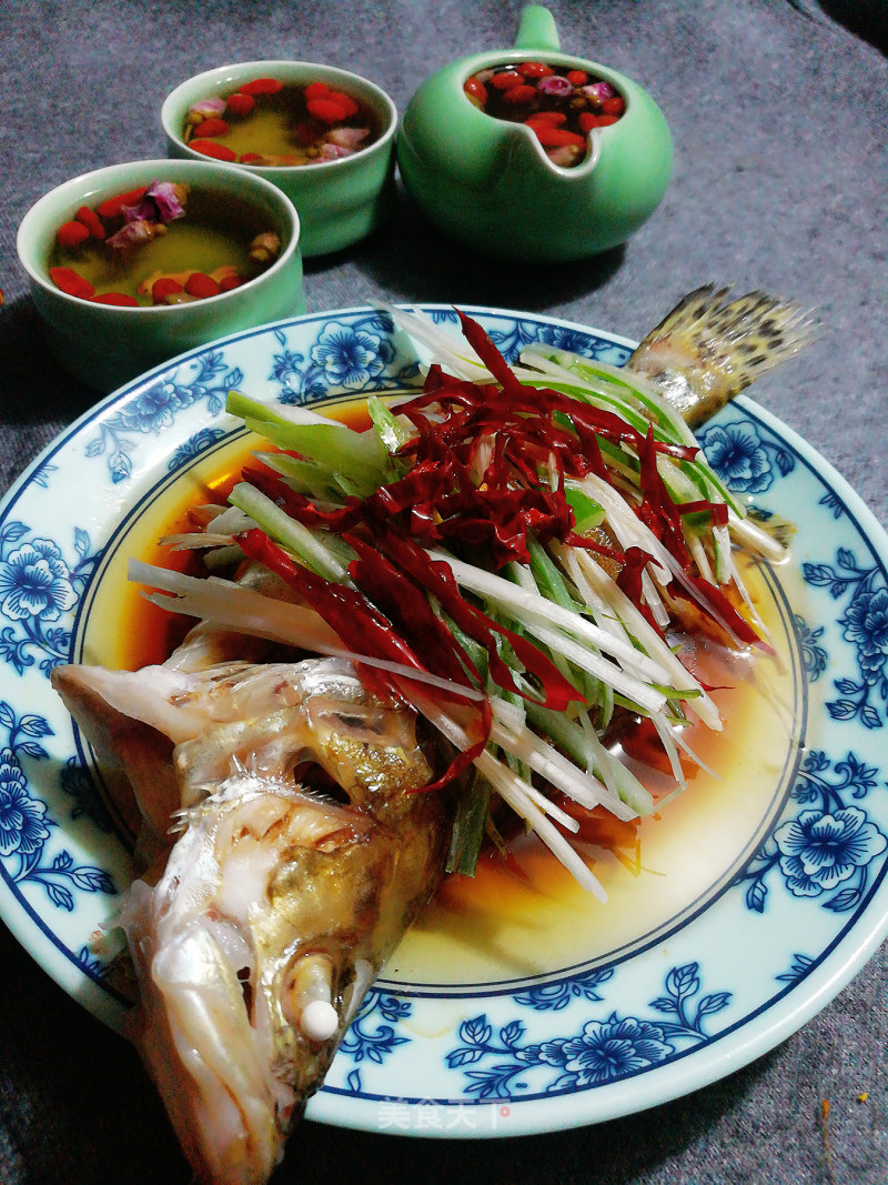 Steamed Mandarin Fish recipe