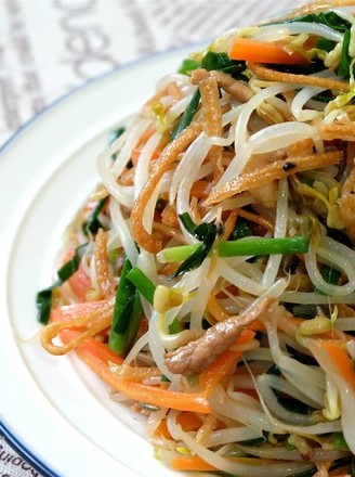Stir-fried Mung Bean Sprouts