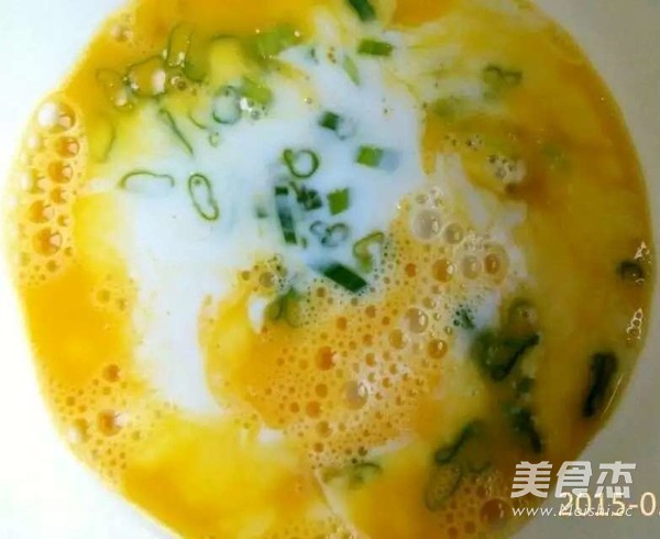 Steamed Custard with Shrimp Paste recipe