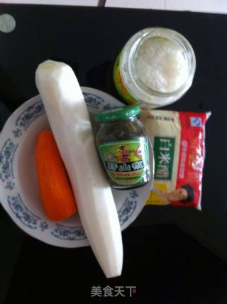Refreshing Radish Sticks Kimchi recipe