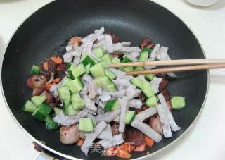 Taro and Bacon Salad recipe