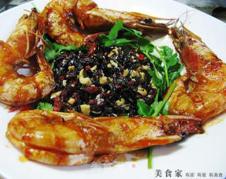 Braised Prawns with Longjing Tea recipe