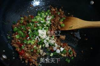 Microwave Version of Minced Pork Vermicelli Baby Dish recipe