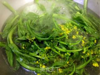 Boiled Garlic Choy Sum recipe