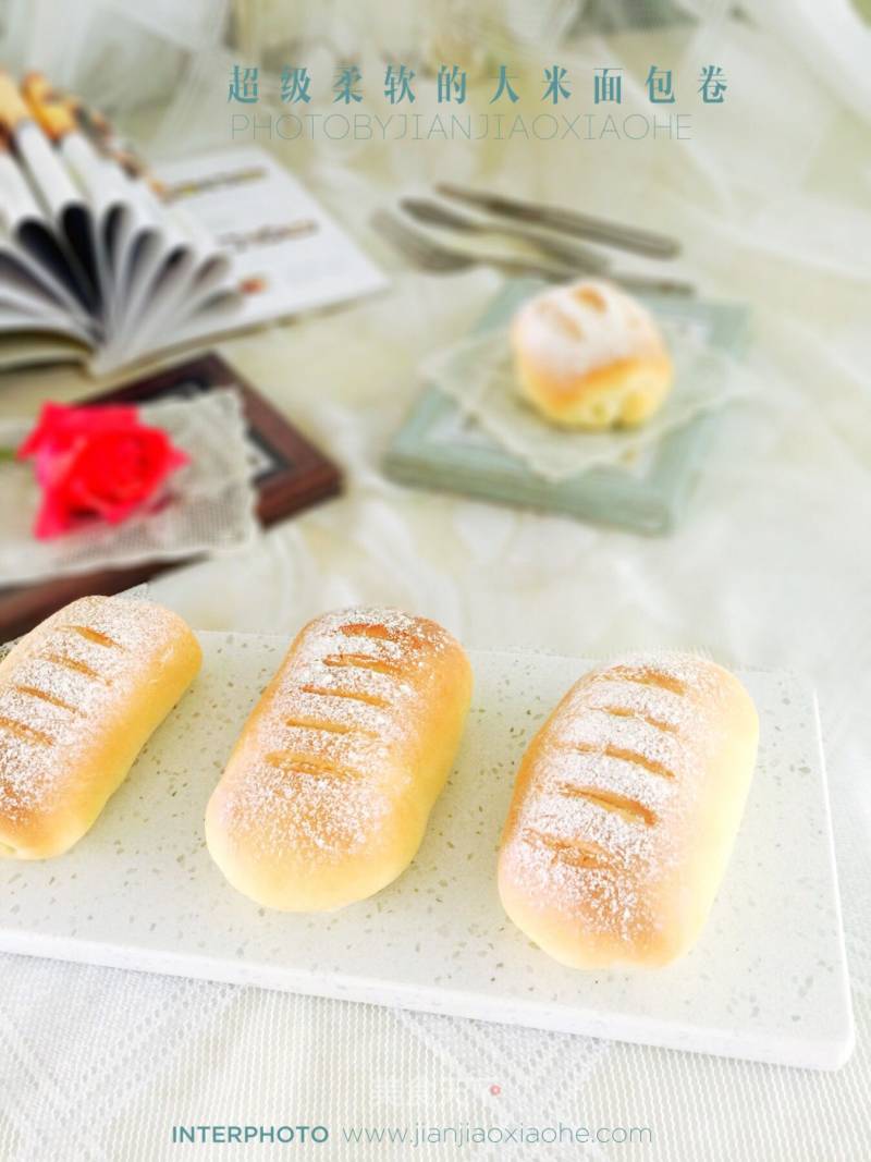 #四session Baking Contest and It's Love to Eat Festival# Super Soft Rice Rolls recipe