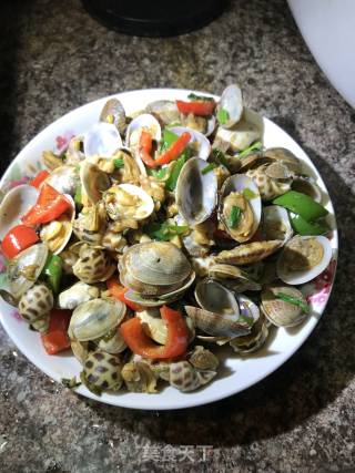 Stir-fried Flower Snail recipe