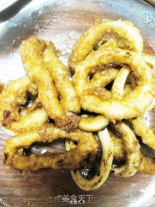 Garlic Squid Ring recipe