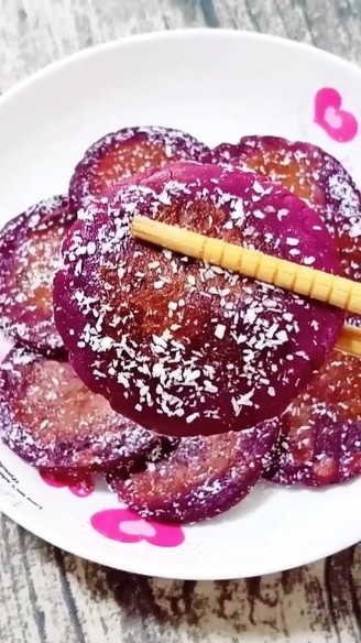 Purple Potato Cake recipe