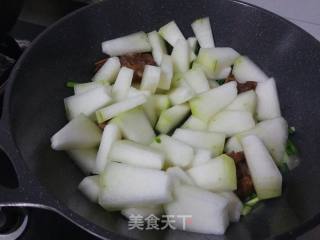 Braised Winter Melon with Roasted Bones recipe